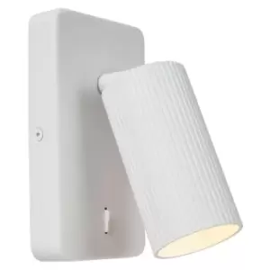 Image of Lucide CLUBS - Wall Spotlight - 1xGU10 - White