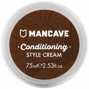 Image of ManCave Conditioning Whisky Scented Style Cream 75ml