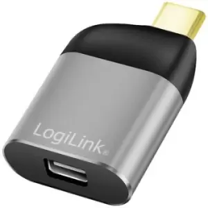 Image of LogiLink USB 3.2 2nd Gen (USB 3.1 2nd Gen) Adapter [1x USB 3.2 2nd Gen connector C (USB 3.1) - 1x Mini DisplayPort socket] CUA0205