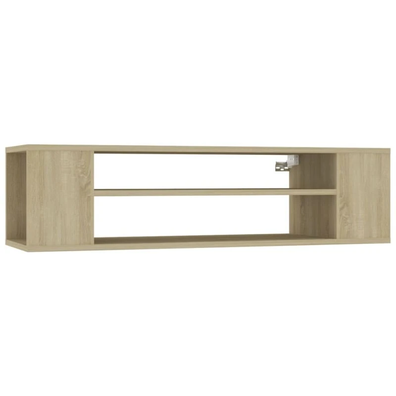 Image of VIDAXL Vidaxl - Hanging tv Cabinet Sonoma Oak 100x30x26.5cm Engineered Wood 8720286541548