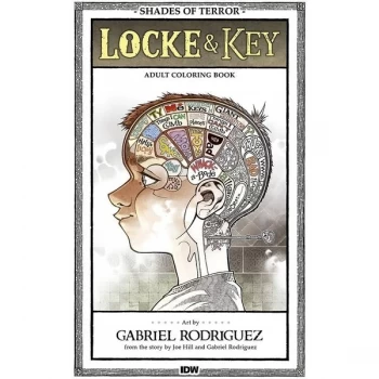 Image of Locke & Key Shades of Terror Coloring Book