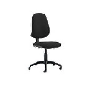Image of Task Operator Chair Eclipse III Lever Black Fabric Without Arms