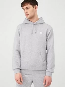 Image of Adidas Originals Overhead Hoodie - Medium Grey Heather