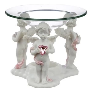 Image of Peace of Heaven Call of the Heart Cherub Oil Burner