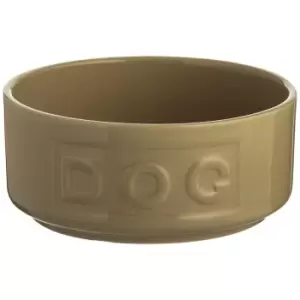 Image of Mason Cash Cane Lettered Dog Bowl 13cm