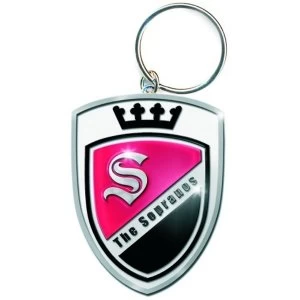 Image of The Sopranos - Crest Logo Keychain