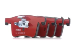 Image of TRW Brake pad set BMW GDB1942DTE 34106799801,34106859181,34106859182 34114073936,34116798978,34116854126,34116856193,4073936,6798978,6799801,6854126