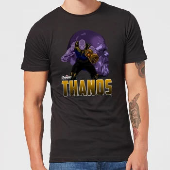 Image of Avengers Thanos Mens T-Shirt - Black - 5XL