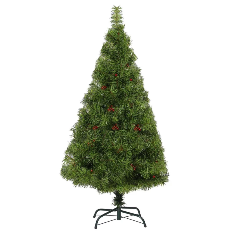 Image of Shatchi 7FT Green Elegant Desiner Bushy Christmas Tree Green
