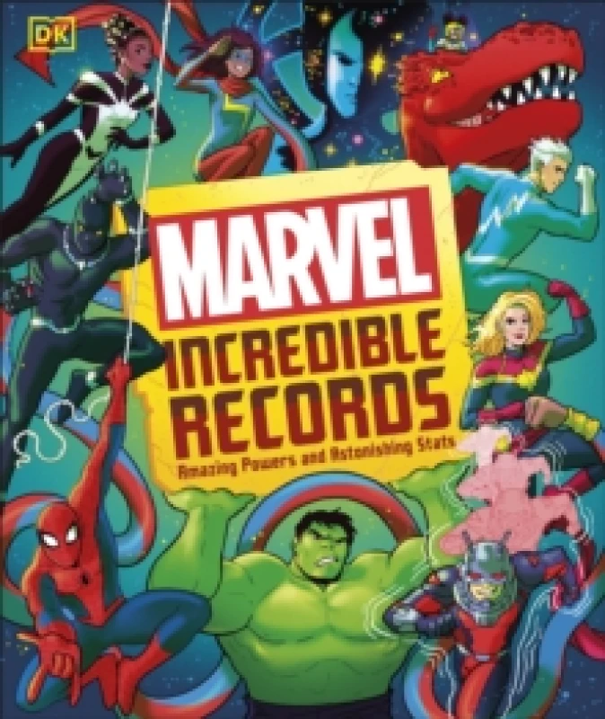 Image of Marvel Incredible Records : Amazing Powers and Astonishing Stats Hardback