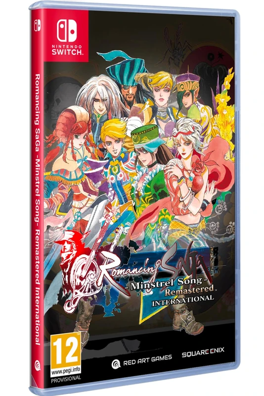 Image of Romancing SaGa Minstrel Song Remastered International Nintendo Switch Game