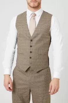 Image of Neutral Puppytooth Waistcoat