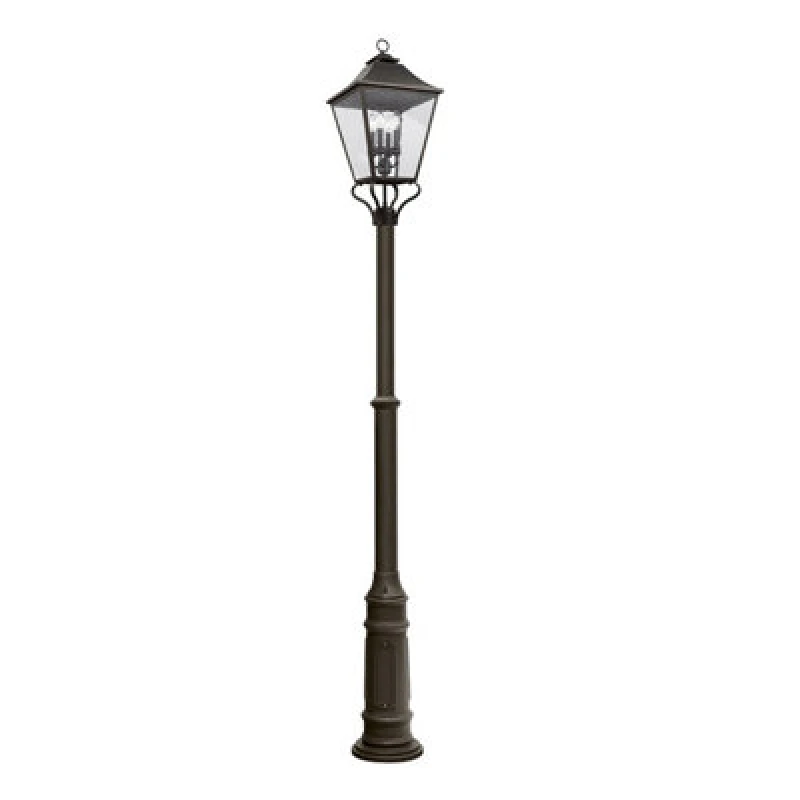 Image of Feiss Feiss Galena Lamp Post - Black