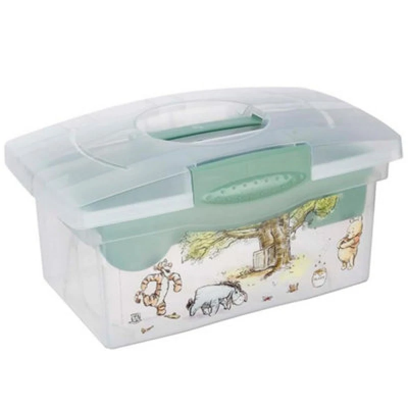 Image of Keeeper Winnie The Pooh Traveller Organiser Storage Box With Lid
