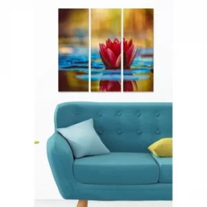 Image of MDF3784022 Multicolor Decorative MDF Painting (3 Pieces)