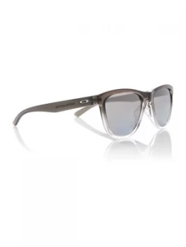 Image of Oakley Grey OO9320 Moonlighter round sunglasses Grey