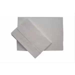 Image of Belledorm 400 Thread Count Egyptian Cotton Flat Sheet, Super King, Ivory