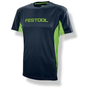 Image of Festool Fan Mens Training T Shirt Blue S