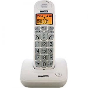 Image of maxcom Fixed Line DECT Telephone MC6800 GAP Compatible White