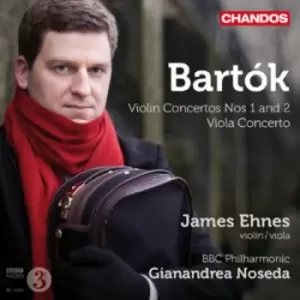 Image of Bela Bartok - Bartok: Violin Concertos Nos. 1 and 2/Viola Concerto CD Album - Used