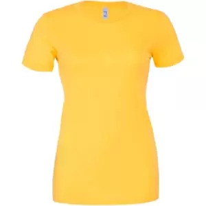 Image of Bella Ladies/Womens The Favourite Tee Short Sleeve T-Shirt (M) (Yellow)