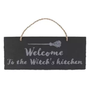 Image of Witch's Kitchen Engraved Slate Sign