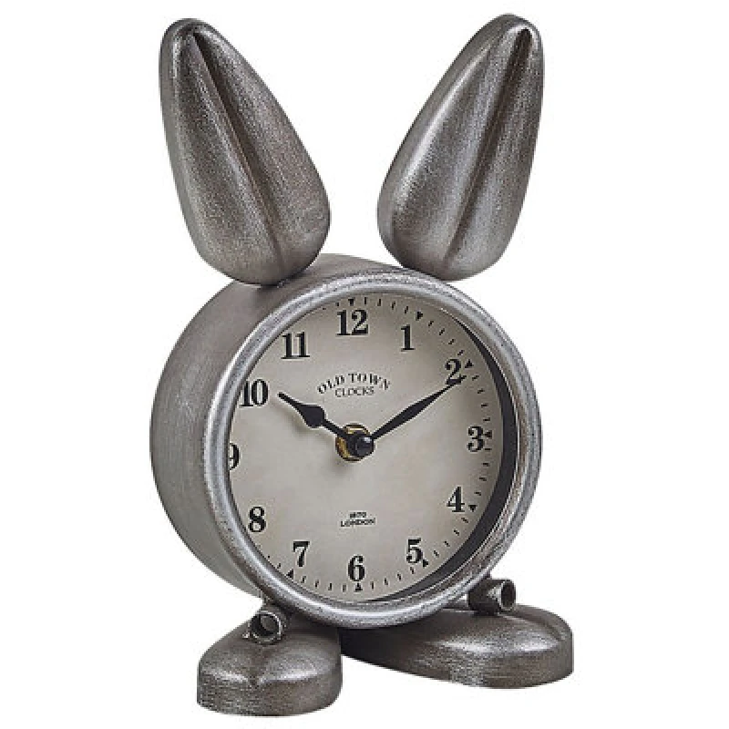Image of Beliani Clock Thusis 15cm Metal Silver
