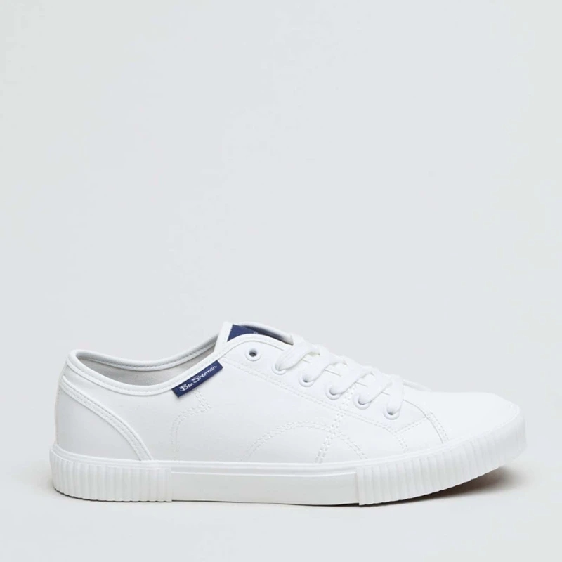 Image of Ben Sherman Canvey Trainers White male UK 7