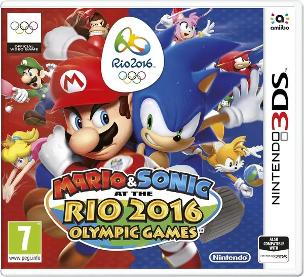 Image of Mario And Sonic at the Rio 2016 Olympic Games Nintendo 3DS Game