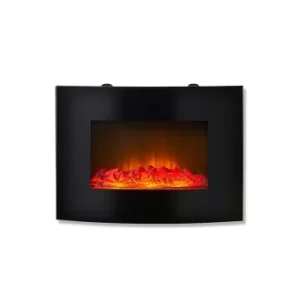 Image of Warmlite 22" Curved Glass Fireplace