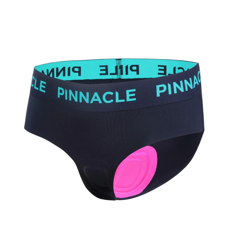 Image of Pinnacle Womens Slim Fit Elastane Inner Cycling Shorts Black female 8 (XS)