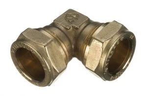 Image of Wickes Microbore Compression Elbow - 8mm