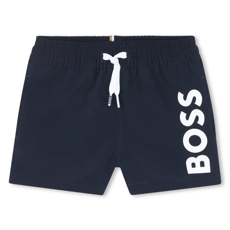 Image of Boss Kids Logo Swimshorts Navy 849 male 2Y