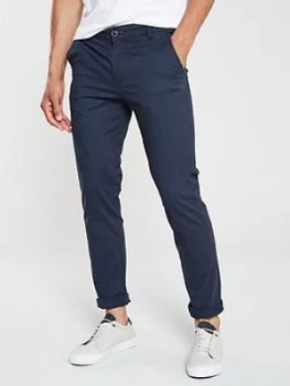 Image of Selected Homme Paris Chinos - Navy