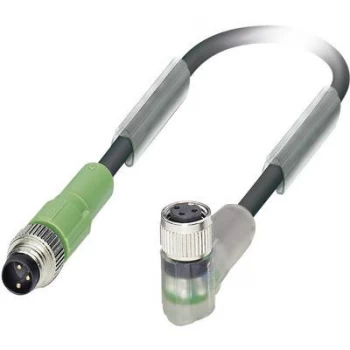 Image of Phoenix Contact 1681981 SAC 3P M 8MS03 PURM 8FR 2L Sensor Actuator Cable