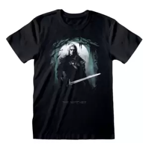 Image of The Witcher T-Shirt Silhouette Size XL