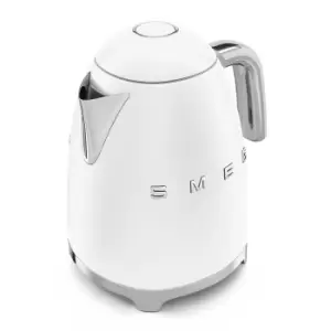 Image of SMEG KLF03WHMUK 50s Retro Style 1.7L 3KW Jug Kettle - Matte White