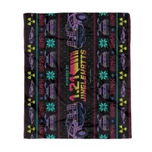 Image of Back To The Future Jingle Watts Fleece Blanket - M