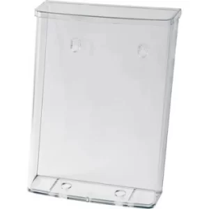 Image of Sigel LH325 Brochure holder Acrylic glass (clear) A4 portrait No. of compartments 1 (W x H x D) 247 x 339 x 88 mm
