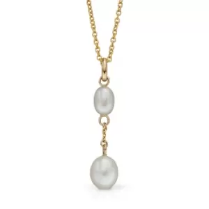 Image of JG Signature 9ct Gold Freshwater Pearl Tier Necklace