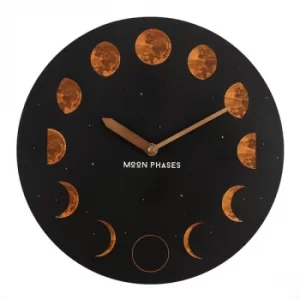 Image of 28cm Moon Phases Clock