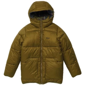 Image of Barbour Boys Hike Quilt - Olive GN13