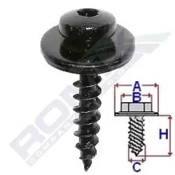 Image of ROMIX Clip, trim-/protection strip RENAULT,PEUGEOT,CITROEN C60468 6925N0,6925N0,7703017090