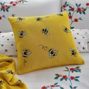 Image of Cath Kidston Honey Bee Cushion, Ochre