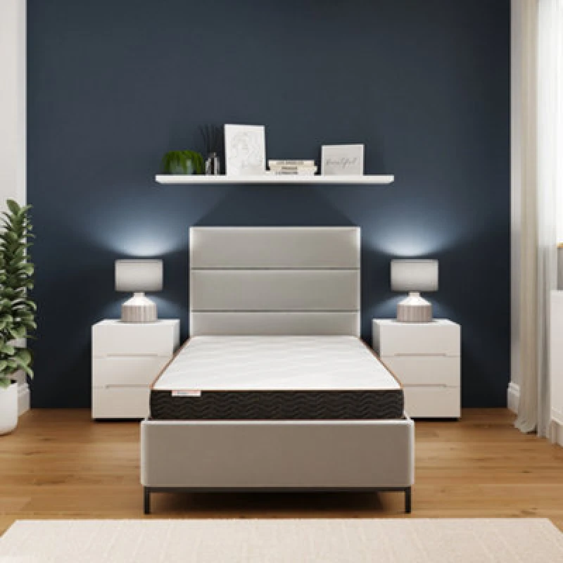 Image of GFW SleepyCastle Rolled Pocket Sprung Mattress In A Box Multi