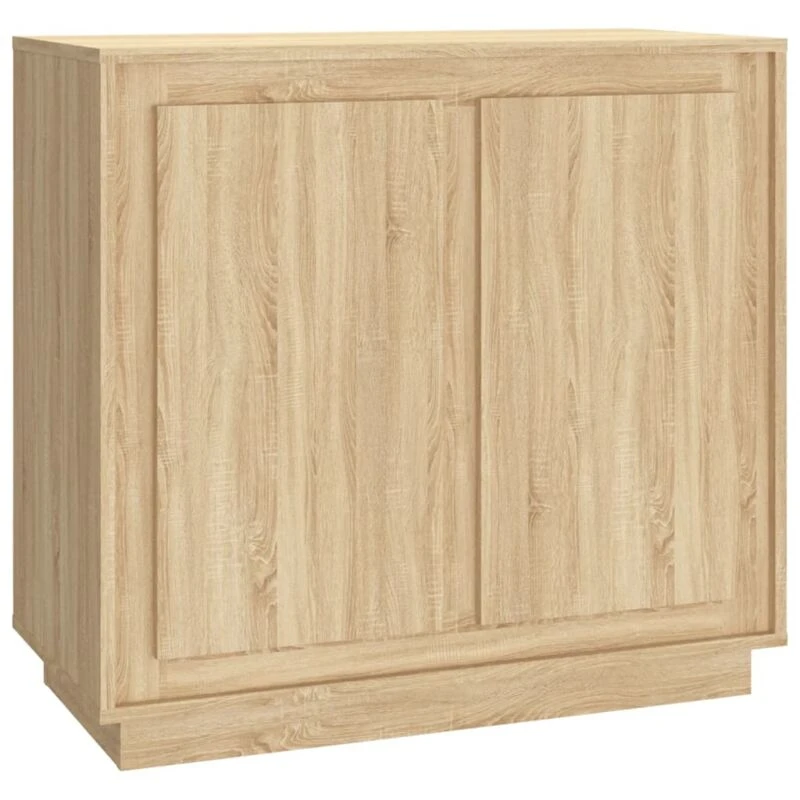 Image of VIDAXL Sideboard Sonoma Oak 80x34x75cm Engineered Wood Vidaxl 8720845794699