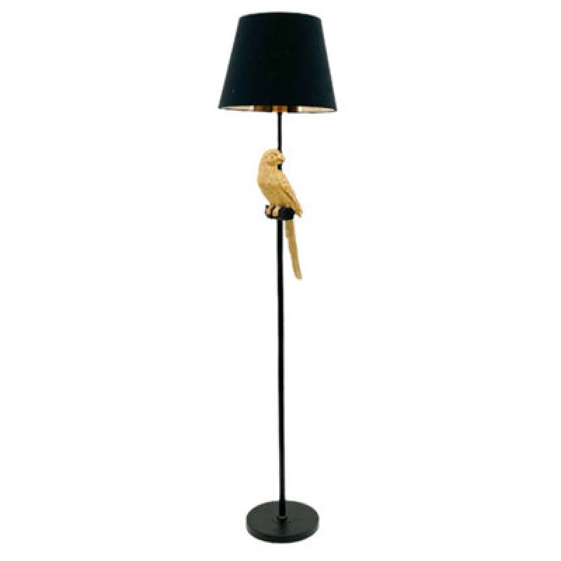 Image of 15" Black Shade Table Lamp - L37 x W37 x H164cm MinsterStylishLivingLtd7655