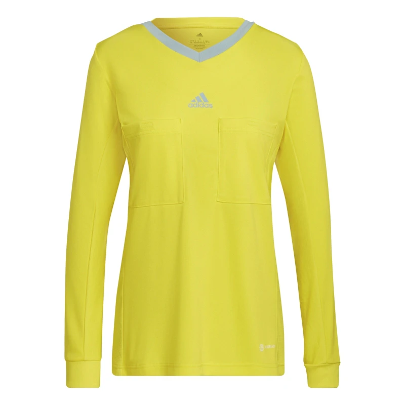 Image of adidas Ref 22 Jsy Ls Bright Yellow female 8 (XS)