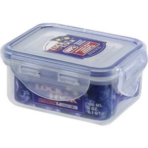 Image of Lock & Lock Food Storage Container - Rectangular 180ml (110 x 90 x 48mm)
