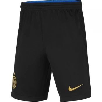Image of Nike Inter Milan Home Shorts 2021 2022 Junior - Black